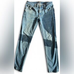 Net Fashion Womens Straight Leg Light Wash Denim Jeans Size 30